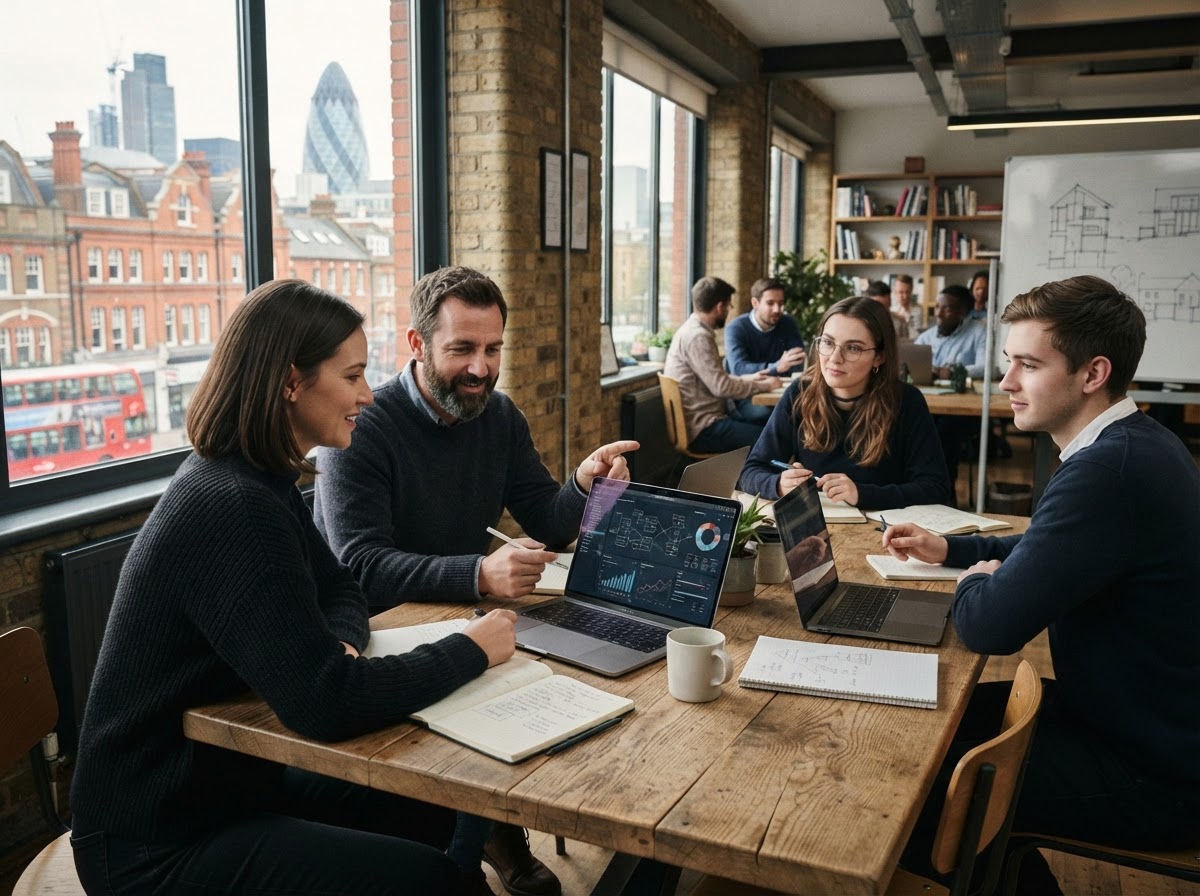 Warramixel AI team discussing analysis methodology